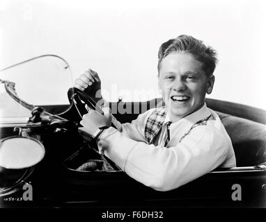 Publié : Juillet 22, 1938 - Film Original Titre : amour trouve Andy Hardy. Sur la photo : MICKEY ROONEY. Banque D'Images