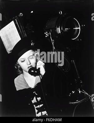 Publié : Juillet 22, 1938 - Film Original Titre : amour trouve Andy Hardy. Sur la photo : Lana Turner. Banque D'Images