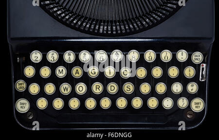 Clavier portable Remington Banque D'Images