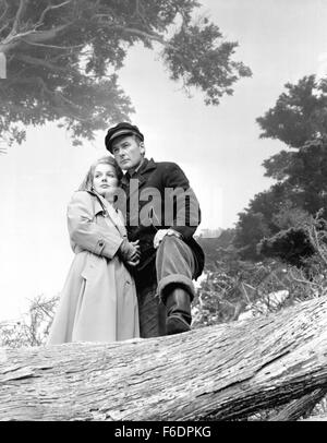 DATE DE SORTIE : Avril 24, 1943. Titre du film : Bord de l'obscurité. STUDIO : Warner Bros Pictures. Résumé : c'est deux ans après l'invasion nazie de la Norvège et dans un petit village de pêcheurs qui est le siège de 150 800 soldats allemands, la population locale est en ragoût, en attente d'une livraison d'armes afin qu'ils puissent se révolter. Karen Stensgard : dirigeants, dont le père est médecin de la ville et pas du tout sûr qu'une révolte ouverte fera beaucoup et dont le frère a été déloyal envers la Norvège Gunnar Brogge précédemment, et, un pêcheur qui avait l'intention de naviguer vers l'Angleterre pour combattre, mais a changé d'avis sur l'audition Banque D'Images