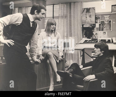 Jul 12, 1964 ; Londres, Royaume-Uni ; musicien George Harrison George comme dans 'Une journée de nuit'. Réalisé par Richard Lester. Banque D'Images