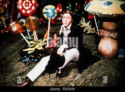 Jun 30, 1971 ; Hollywood, CA, USA ; GENE WILDER comme Willy Wonka dans le musical, famille, fantaisie ''Willy Wonka et la Chocolaterie'' réalisé par Mel Stuart. Banque D'Images