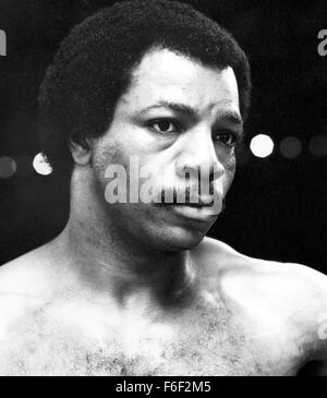 Jun 15, 1979 ; Philadelphia, PA, USA ; Carl Weathers comme Apollo Creed dans l'action, le sport, le théâtre 'Rocky II' réalisé par Sylvester Stallone. Banque D'Images