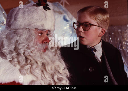 Nov 18, 1983 ; Cleveland, Ohio, USA ; acteur Peter Billingsley stars comme Ralphie Parker dans "Un conte de Noël". Banque D'Images