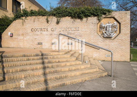 Le Tribunal de la Couronne , Southampton SOUTHAMPTON Road Londres Royaume-Uni. Banque D'Images