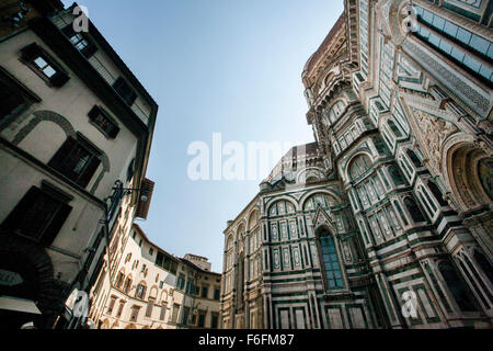 Cattedral di Santa Maria del Fiore, l'église principale de Florence, Italie. Il Duomo di Firenze, Banque D'Images