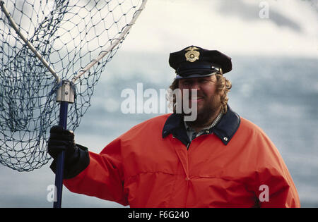 Sep 22, 1995 ; Toronto, ONTARIO, CANADA ; l'acteur John CANDY étoile de shérif Bud B. Boomer dans le Michael Moore écrit et réalisé la comédie, "Canadian Bacon". Banque D'Images