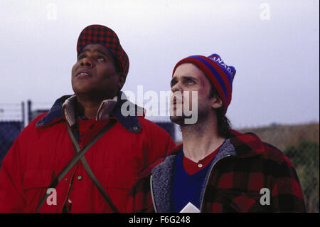 Sep 22, 1995 ; Toronto, ONTARIO, CANADA ; (L-R) : Acteur BILL NUNN Kabral Jabar et comme KEVIN J. O'CONNOR comme Roy garçon dans le Michael Moore écrit et réalisé la comédie, "Canadian Bacon". Banque D'Images