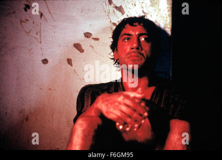 Déc 14, 2000 ; New York, NY, USA ; acteur Javier Bardem Reinaldo Arenas stars comme dans le El Mar Photos de théâtre, 'Avant la tombée de la nuit." réalisé par Julian Schnabel. Banque D'Images