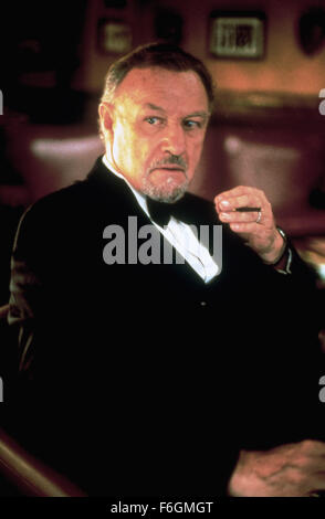 11 mai, 2000 ; San Juan, Puerto Rico ; Gene Hackman comme Henry Hearst dans le crime, drame, thriller film ''sous suspicion'' réalisé par Stephen Hopkins. Banque D'Images