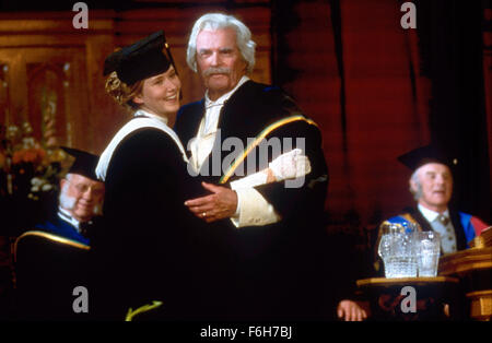 Mar 16, 2002 ; Hollywood, CA, USA ; JAMES GARNER que Samuel Clemens et JEWEL STAITE comme Susan Olivia Clemens dans le drame ''à la dure'' réalisé par Charles Martin Smith. Banque D'Images