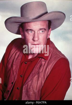 1965, le titre du film : gunsmoke, Photo : JAMES ARNESS, vêtements, COWBOY, chapeau. (Crédit Image : SNAP) Banque D'Images