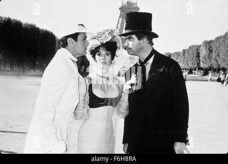 1965, le titre du film : GRANDE COURSE, Directeur : BLAKE EDWARDS, Studio : WARNER, Photo : TONY CURTIS, BLAKE EDWARDS, Jack Lemmon. (Crédit Image : SNAP) Banque D'Images