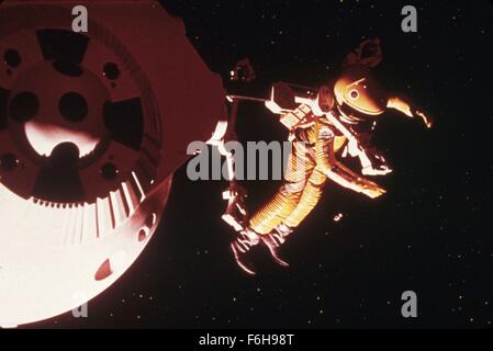 1969, le titre du film : 2001 : l'odyssée de l'espace, Directeur : Stanley Kubrick, Studio : MGM, KEIR DULLEA. Photo : (Crédit Image : SNAP) Banque D'Images