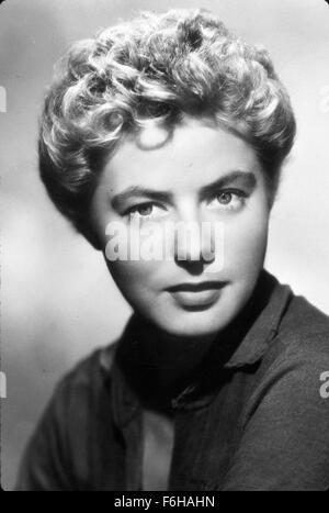 1943, le titre du film : POUR QUI SONNE LE GLAS, Directeur : SAM WOOD, Studio : Paramount, Photo : Ingrid Bergman, HAIRSTYLE, COURT. (Crédit Image : SNAP) Banque D'Images