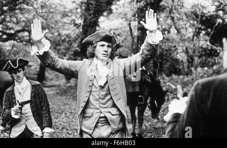 1975, le titre du film : Réalisateur : Barry Lyndon, Stanley Kubrick, Studio : WARNER, Photo : Stanley Kubrick. (Crédit Image : SNAP) Banque D'Images