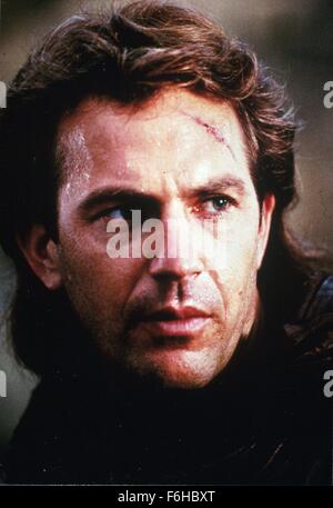 1991, le titre du film : ROBIN HOOD : PRINCE OF THIEVES, Photo : Caractère, Kevin Costner. (Crédit Image : SNAP) Banque D'Images