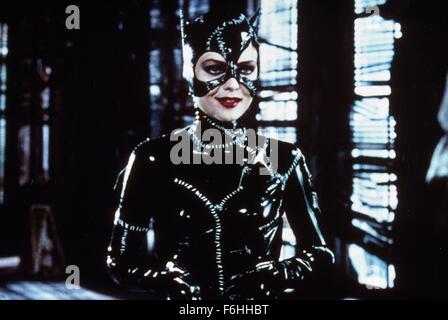 1992, le titre du film : BATMAN, Studio : WARNER. (Crédit Image : SNAP) Banque D'Images