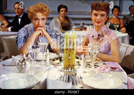 1954, le titre du film : ATHENA, Directeur : RICHARD THORPE, Studio : MGM, Photo : Jane Powell, Debbie Reynolds. (Crédit Image : SNAP) Banque D'Images
