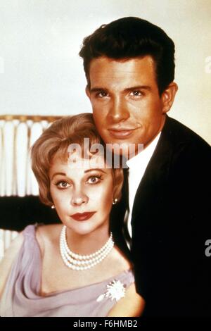 1961, le titre du film : ROMAN PRINTEMPS DE MME. STONE, Directeur : Jose Quintero, Studio : WARNER, Photo : Warren Beatty, Vivien Leigh. (Crédit Image : SNAP) Banque D'Images