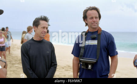 Jul 18, 2002 ; Hollywood, Californie, USA ; gagnant d'un Oscar, le producteur Brian Grazer et le réalisateur John Stockwell.. (Crédit Image : ) Banque D'Images