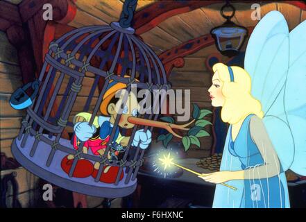 1992, le titre du film : Pinocchio, Studio : WALT DISNEY, Photo : Fée Bleue. (Crédit Image : SNAP) Banque D'Images