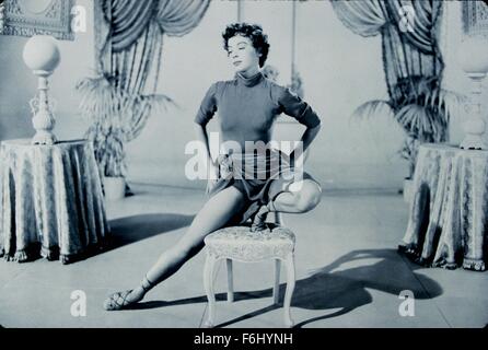 1951, le titre du film : AMÉRICAIN À PARIS, de Vincente Minnelli, Directeur : Photo : Leslie Caron, la danse. (Crédit Image : SNAP) Banque D'Images