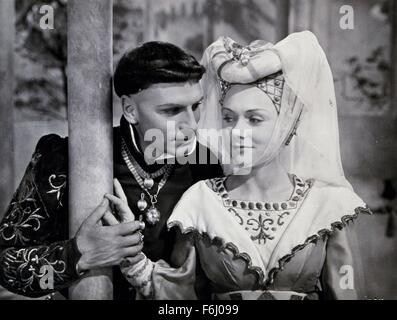 1944, le titre du film : Henry V, Directeur : LAURENCE OLIVIER, Photo : RENÉE ASHERSON. (Crédit Image : SNAP) Banque D'Images