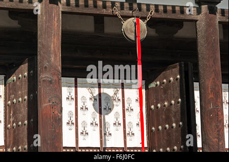 Le Temple de Nara, Japon Banque D'Images