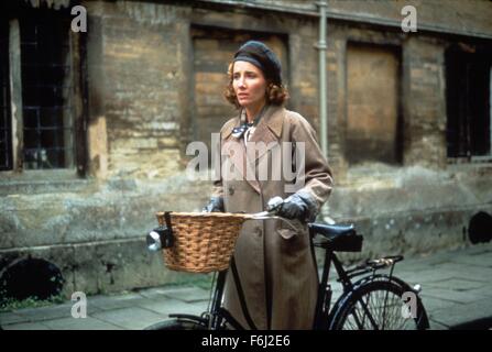 1993, le titre du film : RESTE DE LA JOURNÉE, Réalisateur : James Ivory, Studio : COLUMBIA, Photo : James Ivory. (Crédit Image : SNAP) Banque D'Images