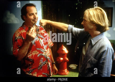 Sep 07, 2002 ; Hollywood, CA, USA ; JON LOVITZ comme oncle Harry et David Spade comme Dylan dans 'Lost and Found' réalisé par Jeff POLLACK.. (Crédit Image : ) Banque D'Images