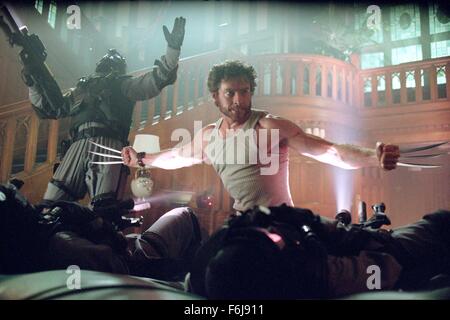 1 janvier 2003 - ......X-2 : X-Men 2 (X2) Hugh Jackman, Wolverine (caractère)..le cinéma et la télévision. (Crédit Image : c Moviestore/Divertissement Photos ) Banque D'Images