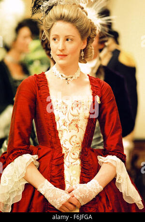 Dec 08, 2003 ; Hollywood, CA, USA ; Flora Montgomery comme Peggy Shippen dans le drame Benoît Banque D'Images