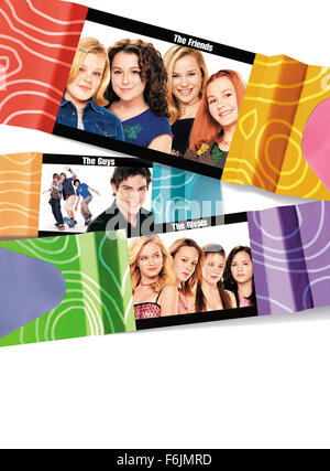 DATE DE SORTIE : 9 juillet 2004. Titre du film : Sleepover. STUDIO : MGM. Résumé : Quatre meilleurs amis, désespérément à améliorer leur statut social, entre en une chasse au trésor de nuit contre la clique populaires dans leur école. Sur la photo : . Banque D'Images