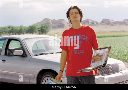 DATE DE SORTIE : Octobre 14, 2005. Titre du film : Elizabethtown. STUDIO : Paramount Pictures. Résumé : Lors d'un mémorial pour un patriarche du Sud, d'une romance fleurit entre une jeune femme et l'homme. Sur la photo : Orlando Bloom comme Drew Baylor. Banque D'Images