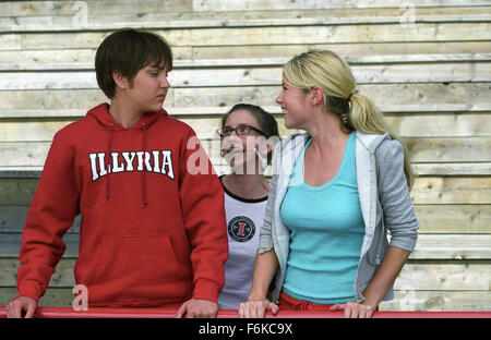 DATE DE SORTIE : Mars 17, 2006. Titre du film : Elle est l'homme. STUDIO : DreamWorks. Résumé : Quand son frère décide d'abandonner pour quelques semaines à Londres, Viola se dirige vers son pensionnat d'élite, se déguise en lui, et passe à l'automne pour l'un de ses coéquipiers de soccer. Sur la photo : Amanda Bynes comme Viola. Banque D'Images