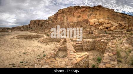 Cérémonial ancestral Puebloan city Banque D'Images