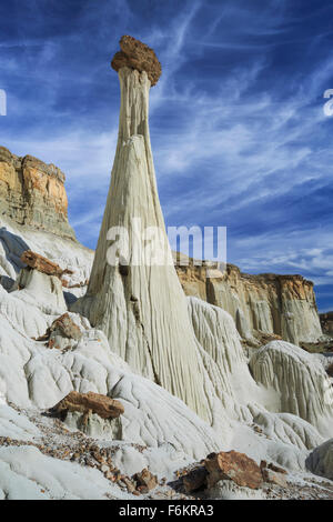 Dans le bassin du ruisseau Hoodoo wahweap près de big water, Utah Banque D'Images