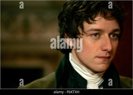 DATE DE SORTIE : Août 10, 2007. STUDIO : Scion Films Limited/Miramax Films. PLOT : Un portrait biographique d'une pré-fame Jane Austen et sa romance avec un jeune Irlandais. Photo : JAMES McAVOY. Banque D'Images