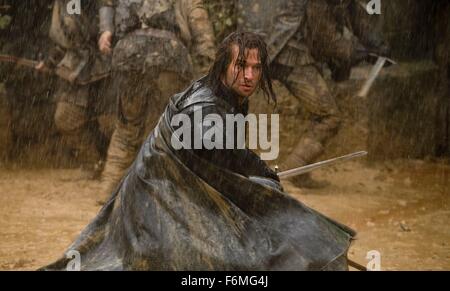 DATE DE SORTIE : 23 décembre 2009. Titre du film : Solomon Kane. STUDIO : Davis-Films. PLOT : un mercenaire qui doit son âme au diable lui-même en luttant contre le mal rachète. Sur la photo : Jacques Villeret que Solomon Kane. Banque D'Images