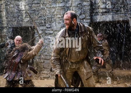 DATE DE SORTIE : 23 décembre 2009. Titre du film : Solomon Kane. STUDIO : Davis-Films. PLOT : un mercenaire qui doit son âme au diable lui-même en luttant contre le mal rachète. Photo : Mark O'NEAL en tant que soldat Kane. Banque D'Images