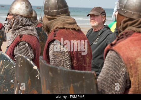 DATE DE SORTIE : 14 mai 2010. Titre du film : Robin des Bois. STUDIO : Universal Pictures. Résumé : L'histoire d'un archer dans l'armée de Richard Coeur de Lion qui se bat contre les envahisseurs normands et devient le héros légendaire connu sous le nom de Robin des Bois. Sur la photo : . Banque D'Images