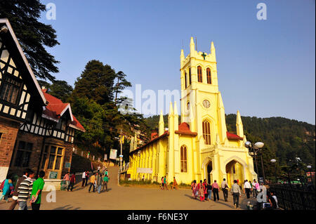 Christ Church, Shimla, Himachal Pradesh, Inde, Asie Banque D'Images