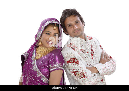 Mariée indienne, Jodhpur, Rajasthan, Inde, Asie, MR#786 Banque D'Images