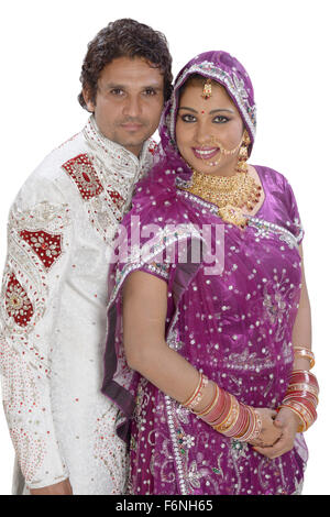 Mariée indienne, Jodhpur, Rajasthan, Inde, Asie, MR#786 Banque D'Images