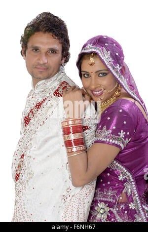 Mariée indienne, Jodhpur, Rajasthan, Inde, Asie, MR#786 Banque D'Images