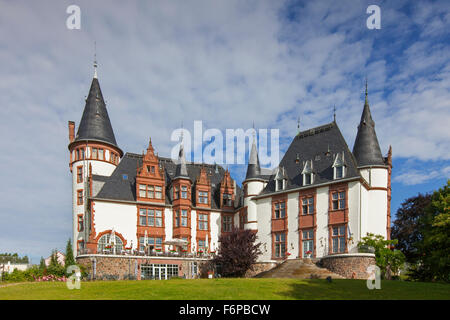 Schloss Klink, hôtel à la station de vacances à Müritz, Schleswig-Holstein, Allemagne Banque D'Images