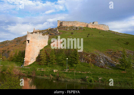 Burgo de Osma, Ciudad de Osma, château, la province de Soria, Castilla Leon, Espagne. Banque D'Images