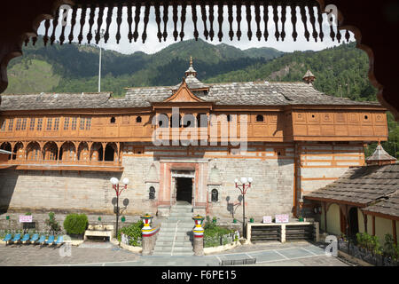 Shri Bhima Kali Temple à Sarahan dans l'Himachal Pradesh, Inde, dédié à la déesse mère Bhimakali Banque D'Images