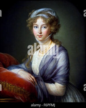Portrait de l'Impératrice Elisabeth Alexeievna de Russie 1795 ( château de Berlin ) Marie Élisabeth Louise Vigée Le Brun 1755 -1842 Paris France française peintre néoclassique rococo ( ) Banque D'Images